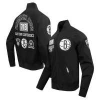 Кофта на молнии Brooklyn Nets Pro Standard Area Code Twill - Black