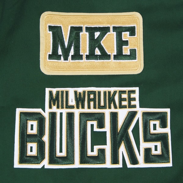 Кофта на молнии Milwaukee Bucks Pro Standard Area Code Twill - Hunter Green