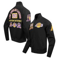 Кофта на молнии Los Angeles Lakers Pro Standard Area Code Twill - Black