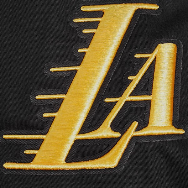Кофта на молнии Los Angeles Lakers Pro Standard Area Code Twill - Black
