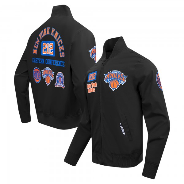 Кофта на молнии New York Knicks Pro Standard Area Code Twill - Black