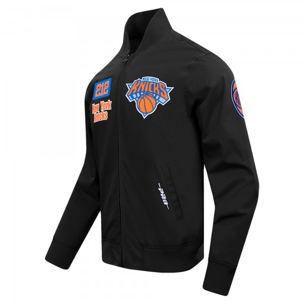 Кофта на молнии New York Knicks Pro Standard Area Code Twill - Black
