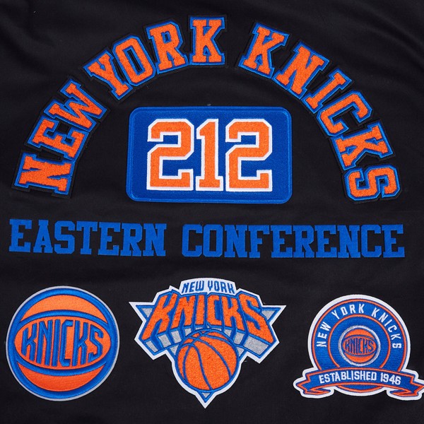 Кофта на молнии New York Knicks Pro Standard Area Code Twill - Black