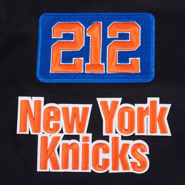 Кофта на молнии New York Knicks Pro Standard Area Code Twill - Black