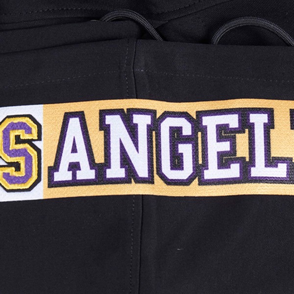 Толстовка Los Angeles Lakers Pro Standard Split Logo - Black