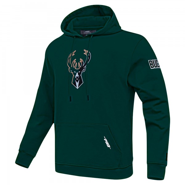 Толстовка Milwaukee Bucks Pro Standard Split Logo - Hunter Green