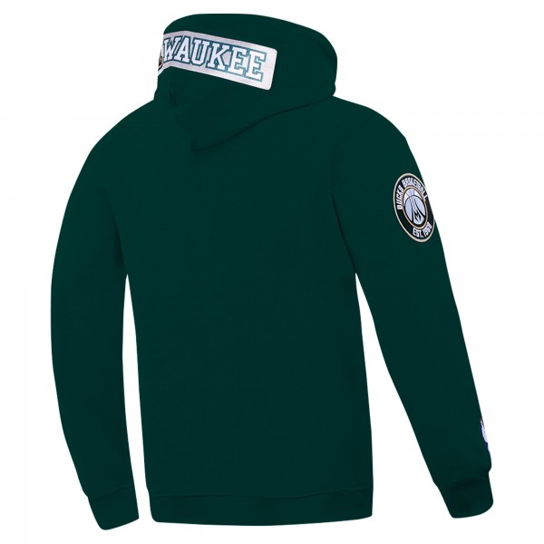 Толстовка Milwaukee Bucks Pro Standard Split Logo - Hunter Green
