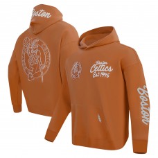Толстовка Boston Celtics Pro Standard Paint the City Drop Shoulder - Brown