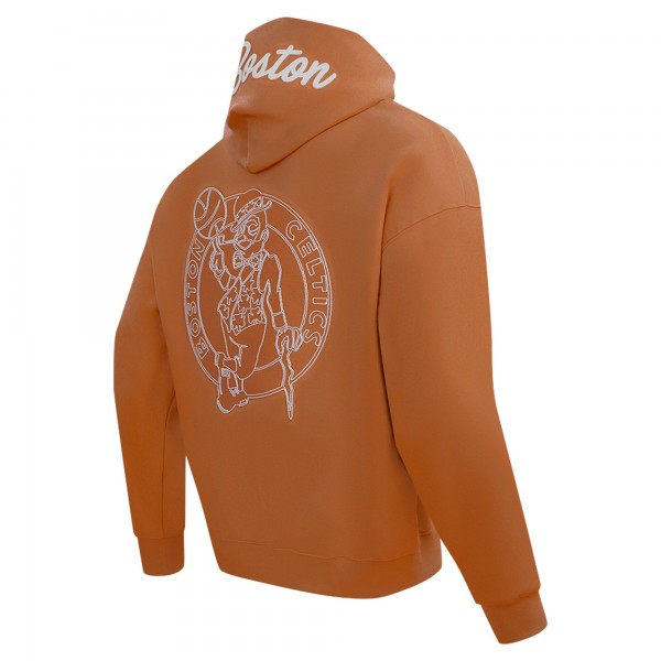 Толстовка Boston Celtics Pro Standard Paint the City Drop Shoulder - Brown