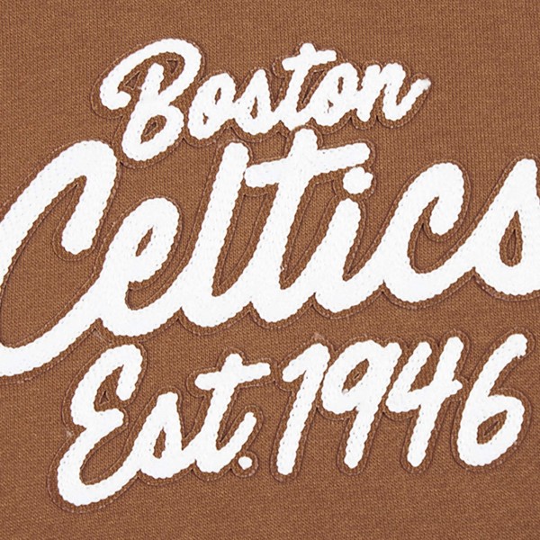 Толстовка Boston Celtics Pro Standard Paint the City Drop Shoulder - Brown
