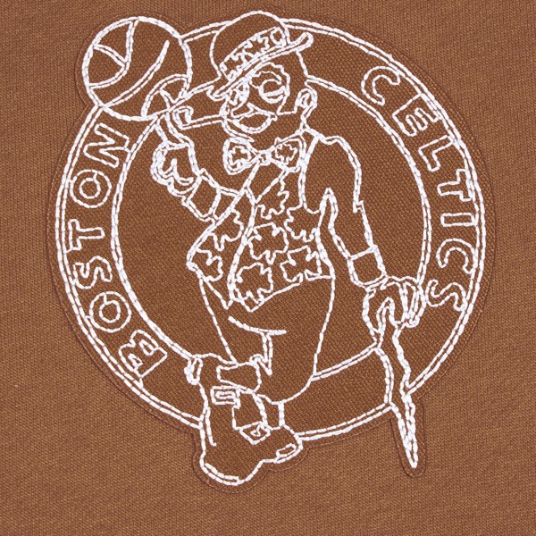 Толстовка Boston Celtics Pro Standard Paint the City Drop Shoulder - Brown