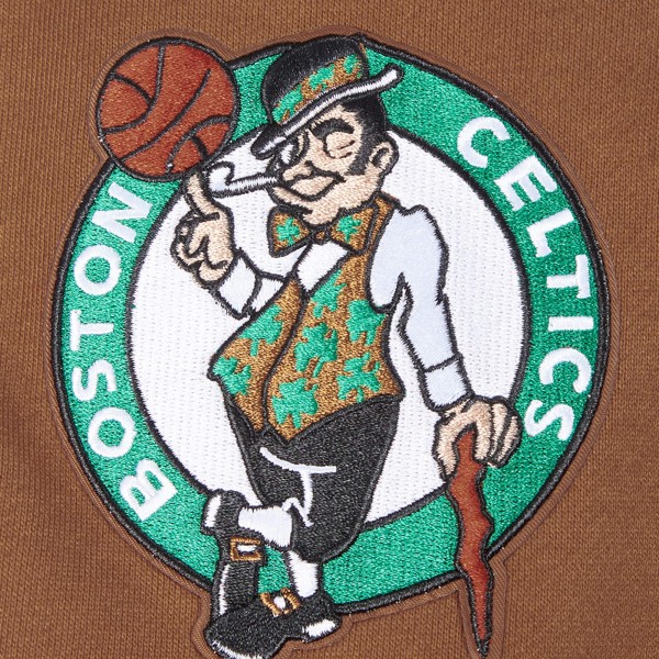 Толстовка Boston Celtics Pro Standard Paint the City Drop Shoulder - Brown