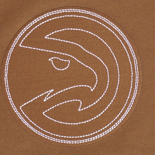 Толстовка Atlanta Hawks Pro Standard Paint the City Drop Shoulder - Brown