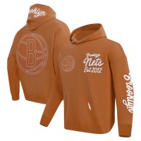 Толстовка Brooklyn Nets Pro Standard Paint the City Drop Shoulder - Brown