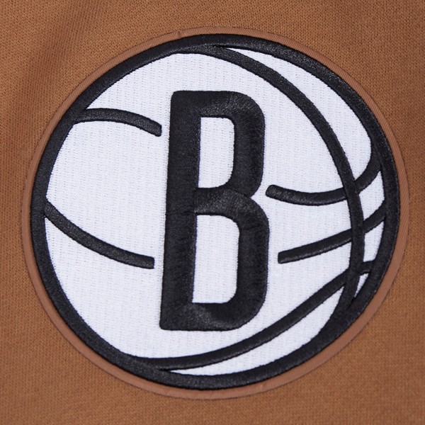 Толстовка Brooklyn Nets Pro Standard Paint the City Drop Shoulder - Brown