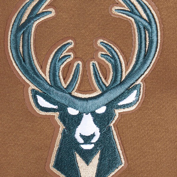 Толстовка Milwaukee Bucks Pro Standard Paint the City Drop Shoulder - Brown