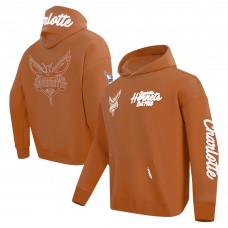 Толстовка Charlotte Hornets Pro Standard Paint the City Drop Shoulder - Brown