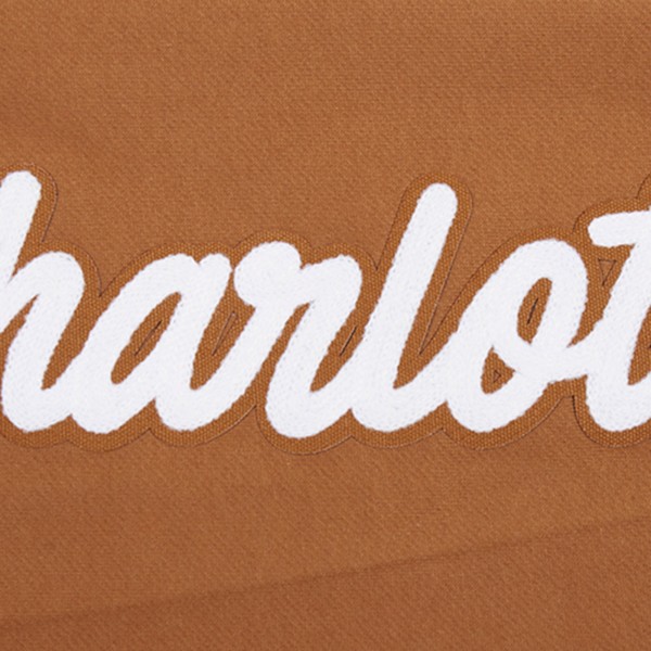 Толстовка Charlotte Hornets Pro Standard Paint the City Drop Shoulder - Brown