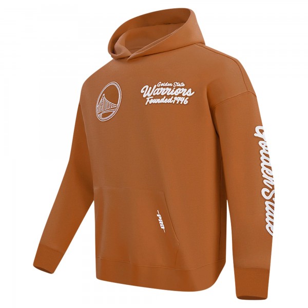 Толстовка Golden State Warriors Pro Standard Paint the City - Brown