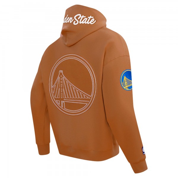 Толстовка Golden State Warriors Pro Standard Paint the City - Brown