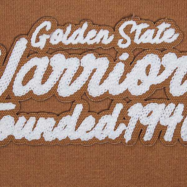 Толстовка Golden State Warriors Pro Standard Paint the City - Brown