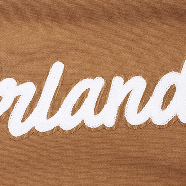 Толстовка Orlando Magic Pro Standard Brown Paint the City Drop Shoulder