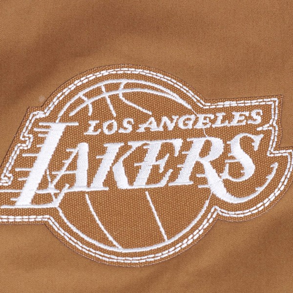 Кофта на молнии Los Angeles Lakers Pro Standard Paint The City - Brown