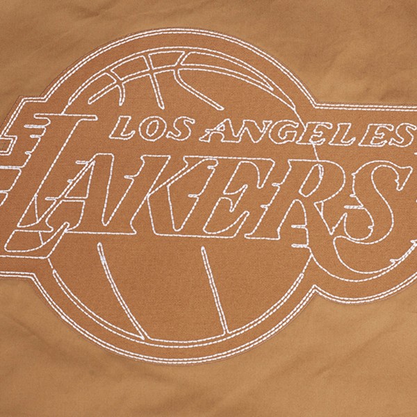 Кофта на молнии Los Angeles Lakers Pro Standard Paint The City - Brown