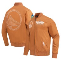 Кофта на молнии Golden State Warriors Pro Standard Paint The City - Brown