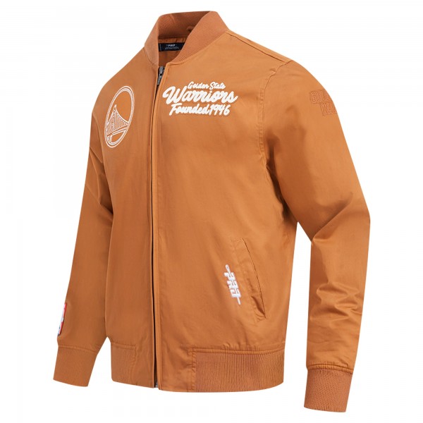 Кофта на молнии Golden State Warriors Pro Standard Paint The City - Brown