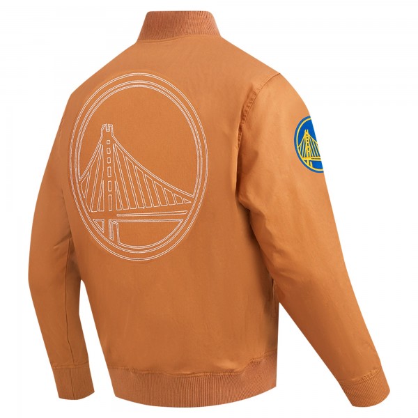 Кофта на молнии Golden State Warriors Pro Standard Paint The City - Brown