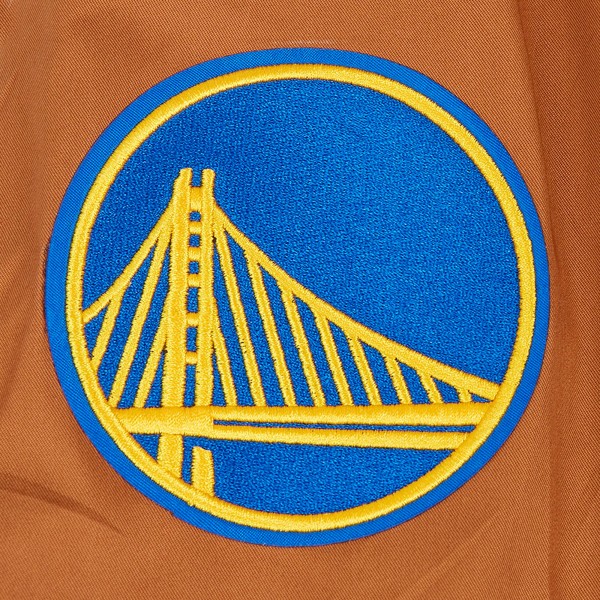 Кофта на молнии Golden State Warriors Pro Standard Paint The City - Brown