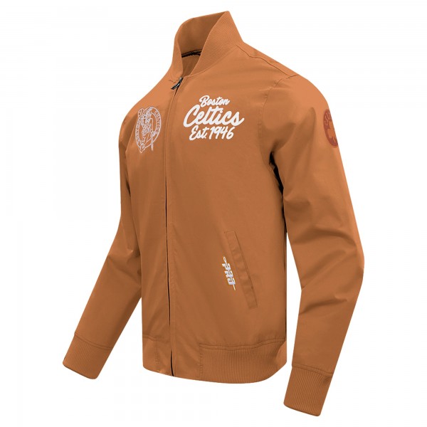 Кофта на молнии Boston Celtics Pro Standard Paint The City - Brown