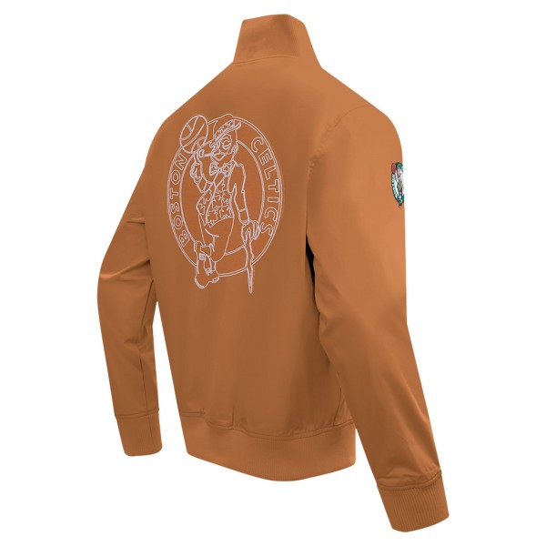 Кофта на молнии Boston Celtics Pro Standard Paint The City - Brown