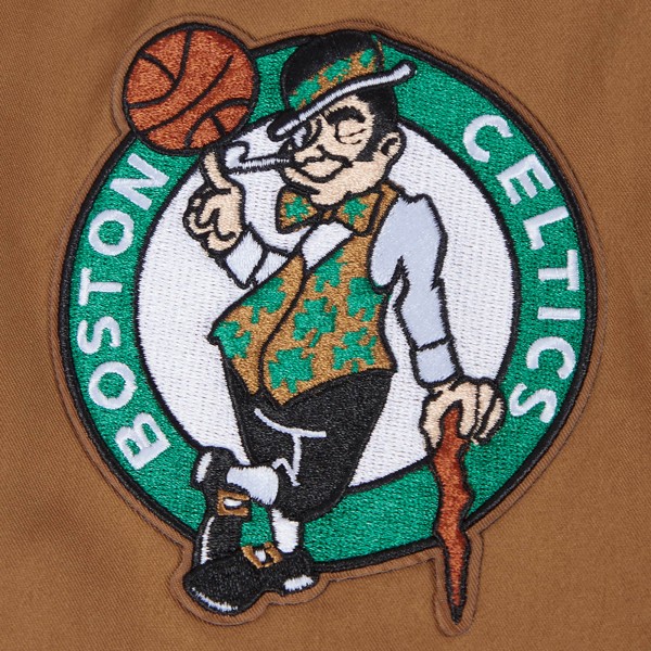 Кофта на молнии Boston Celtics Pro Standard Paint The City - Brown
