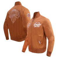 Кофта на молнии New York Knicks Pro Standard Paint The City - Brown