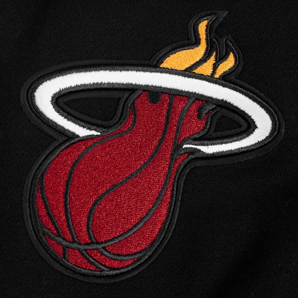 Кофта Miami Heat Pro Standard Black Paint the City Drop Shoulder
