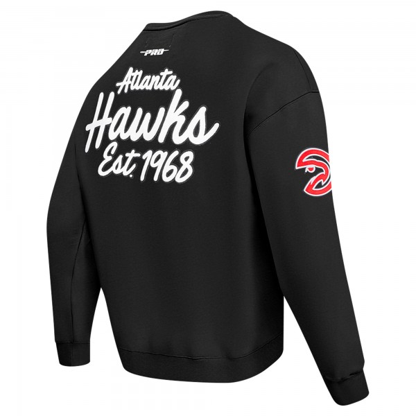 Кофта Atlanta Hawks Pro Standard Paint the City Drop Shoulder - Black