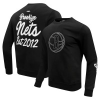 Кофта Brooklyn Nets Pro Standard Paint the City Drop Shoulder - Black