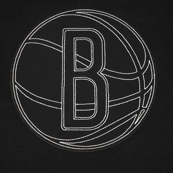Кофта Brooklyn Nets Pro Standard Paint the City Drop Shoulder - Black