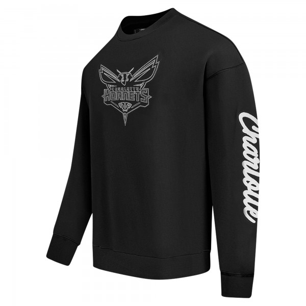 Кофта Charlotte Hornets Pro Standard Paint the City Drop Shoulder - Black