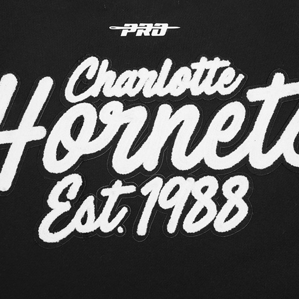 Кофта Charlotte Hornets Pro Standard Paint the City Drop Shoulder - Black