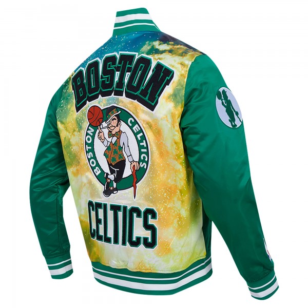 Бомбер Boston Celtics Pro Standard Sublimated Satin - Kelly Green