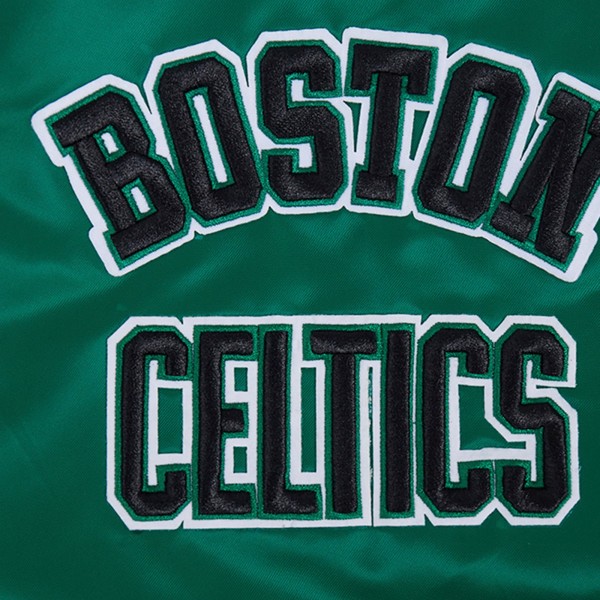 Бомбер Boston Celtics Pro Standard Sublimated Satin - Kelly Green