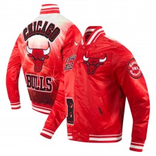 Бомбер Chicago Bulls Pro Standard Sublimated Satin - Red