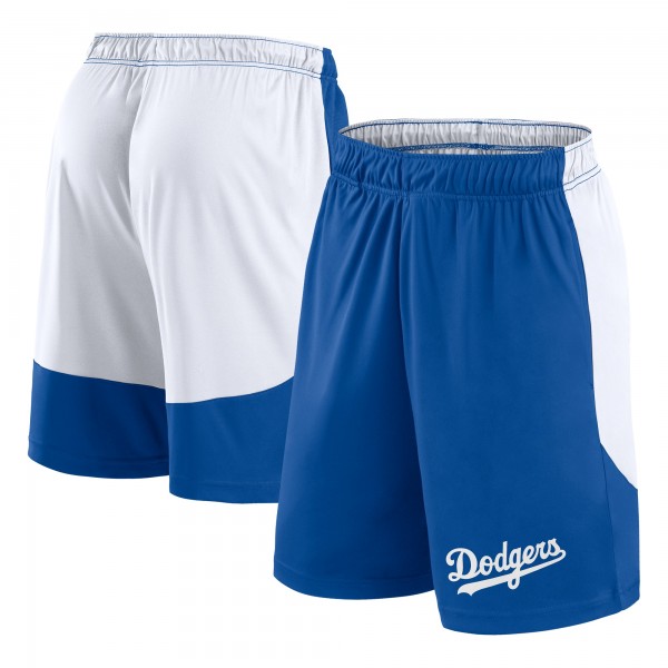 Los Angeles Dodgers Fanatics Royal/White Launch Polyester Shorts