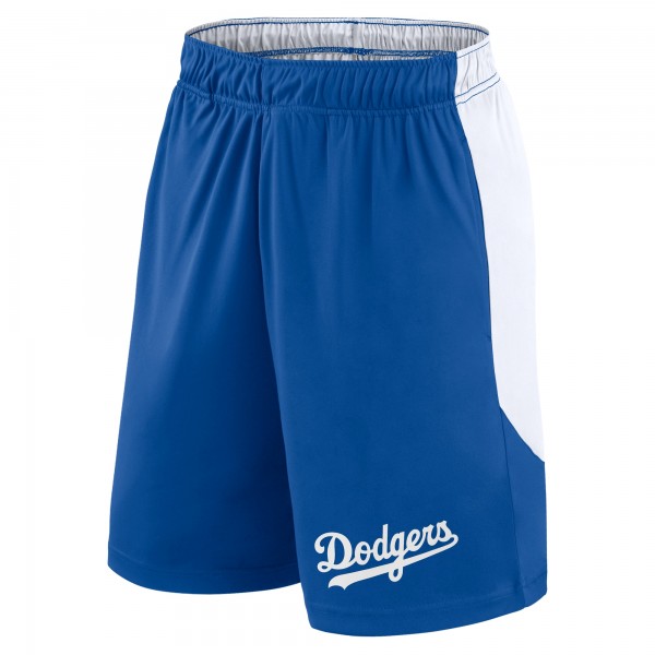 Los Angeles Dodgers Fanatics Royal/White Launch Polyester Shorts