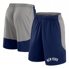 Шорты New York Yankees Fanatics Navy/Gray Launch Polyester