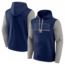 Толстовка New York Yankees Fanatics Navy Outline Fleece