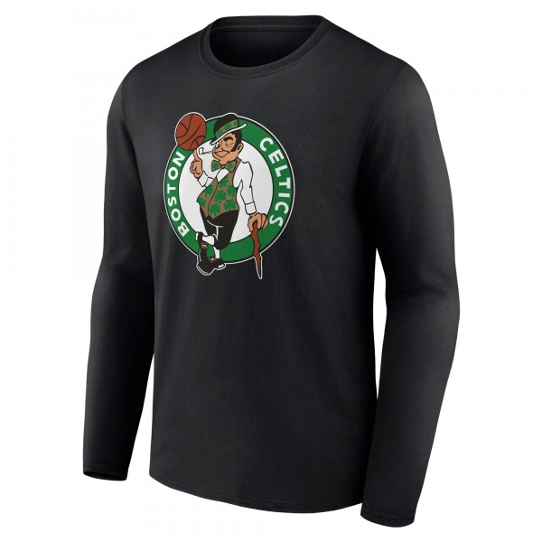 Футболка с длинным рукавом Boston Celtics Primary Logo - Black